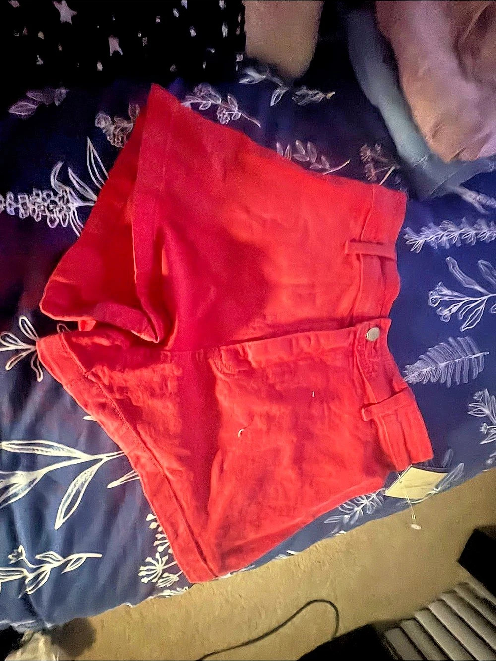 Universal Thread Red Jean Shorts